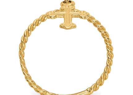 14k Yellow Gold Rings Style K5112 - Classique Jewelry Inc.