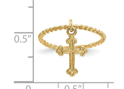 14k Yellow Gold Rings Style K5112 - Classique Jewelry Inc.