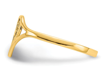 14k Yellow Gold Rings Style K5117 - Classique Jewelry Inc.