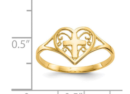 14k Yellow Gold Rings Style K5117 - Classique Jewelry Inc.