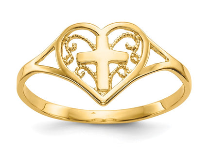 14k Yellow Gold Rings Style K5117 - Classique Jewelry Inc.