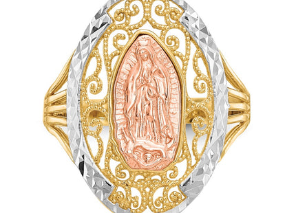 14k Two-tone Rings Style K5121 - Classique Jewelry Inc.