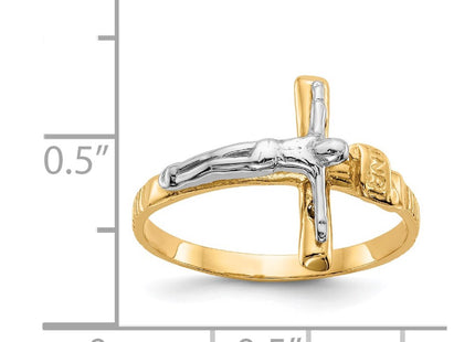 14k Two-tone Rings Style K5122 - Classique Jewelry Inc.