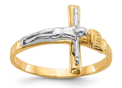 14k Two-tone Rings Style K5122 - Classique Jewelry Inc.