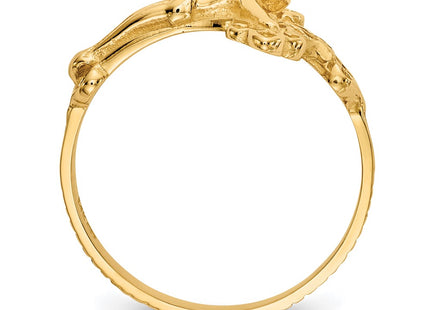 14k Yellow Gold Rings Style K5123 - Classique Jewelry Inc.
