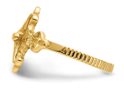 14k Yellow Gold Rings Style K5123 - Classique Jewelry Inc.