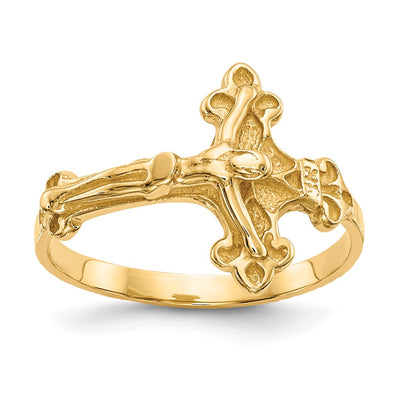 14K Crucifix Ring