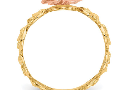 14k Two-tone Rings Style K5126 - Classique Jewelry Inc.