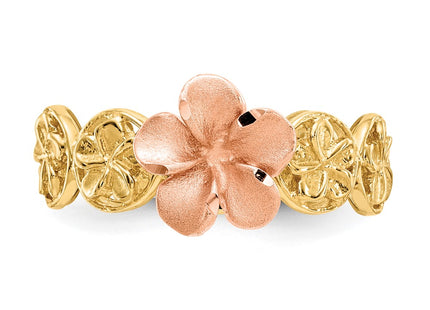 14k Two-tone Rings Style K5126 - Classique Jewelry Inc.