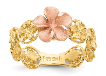 14k Two-tone Rings Style K5126 - Classique Jewelry Inc.