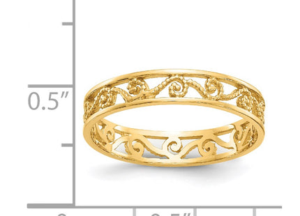 14k Yellow Gold Rings Style K5138 - Classique Jewelry Inc.