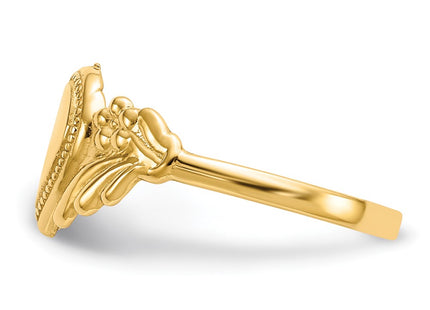 14k Yellow Gold Rings Style K5139 - Classique Jewelry Inc.