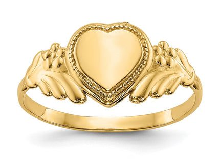 14k Yellow Gold Rings Style K5139 - Classique Jewelry Inc.