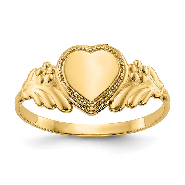 14k Yellow Gold Rings Style K5139 - Classique Jewelry Inc.