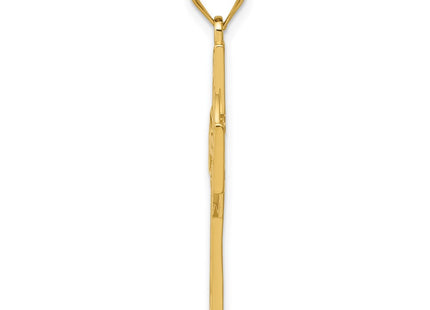 14k Yellow Gold Pendants Style K5143 - Classique Jewelry Inc.