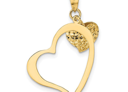 14k Yellow Gold Pendants Style K5152 - Classique Jewelry Inc.