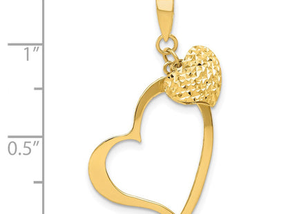 14k Yellow Gold Pendants Style K5152 - Classique Jewelry Inc.