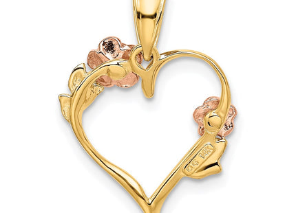 14k Two-tone Pendants Style K5160 - Classique Jewelry Inc.