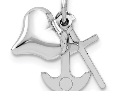 14k White Gold Pendants Style K5162 - Classique Jewelry Inc.