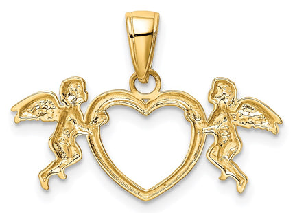 14k Yellow Gold Pendants Style K5163 - Classique Jewelry Inc.