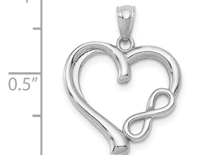 14k White Gold Pendants Style K5166 - Classique Jewelry Inc.