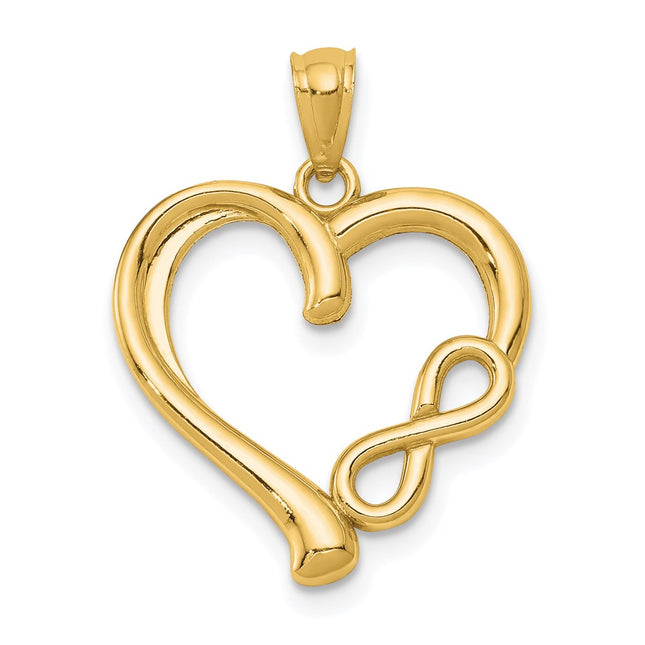 14k Yellow Gold Pendants Style K5169 - Classique Jewelry Inc.