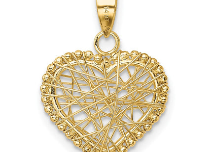 14k Yellow Gold Pendants Style K5172 - Classique Jewelry Inc.