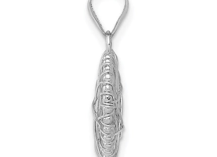 14k White Gold Pendants Style K5173 - Classique Jewelry Inc.