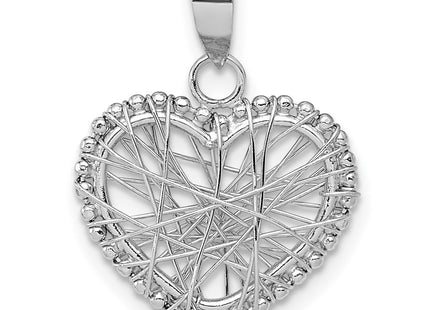 14k White Gold Pendants Style K5173 - Classique Jewelry Inc.
