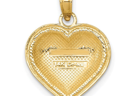 14k Yellow Gold Pendants Style K5181 - Classique Jewelry Inc.