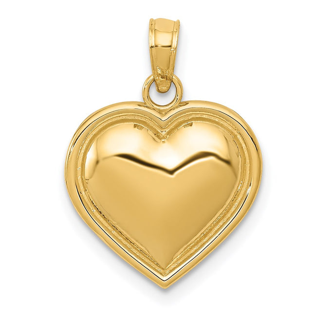14k Yellow Gold Pendants Style K5181 - Classique Jewelry Inc.