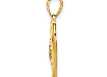 14k Yellow Gold Pendants Style K5196 - Classique Jewelry Inc.