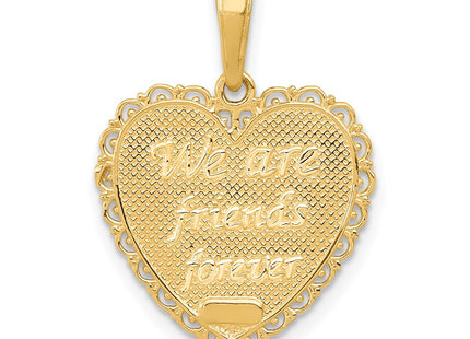 14k Yellow Gold Pendants Style K5207 - Classique Jewelry Inc.