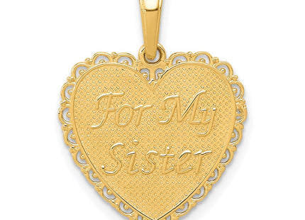 14k Yellow Gold Pendants Style K5207 - Classique Jewelry Inc.
