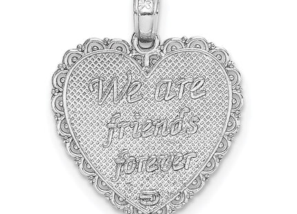 14k White Gold Pendants Style K5207W - Classique Jewelry Inc.