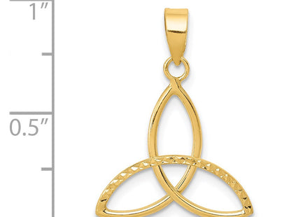 14k Yellow Gold Pendants Style K5274 - Classique Jewelry Inc.