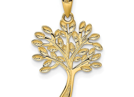 14k Yellow & Rhodium Pendants Style K5275 - Classique Jewelry Inc.