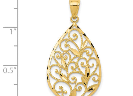 14k Yellow Gold Pendants Style K5280 - Classique Jewelry Inc.