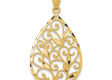 14k Yellow Gold Pendants Style K5280 - Classique Jewelry Inc.