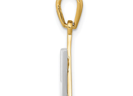 14k Two-tone Jewelry Style K529 - Classique Jewelry Inc.