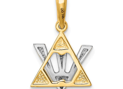 14k Two-tone Jewelry Style K529 - Classique Jewelry Inc.