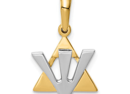 14k Two-tone Jewelry Style K529 - Classique Jewelry Inc.