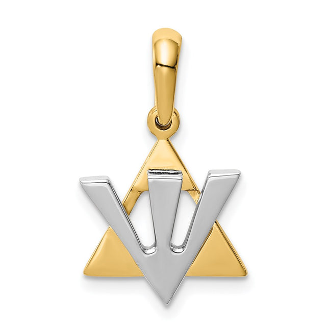 14k Two-tone Jewelry Style K529 - Classique Jewelry Inc.