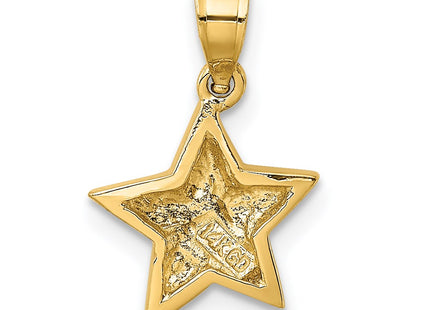 14k Yellow Gold Pendants Style K5308 - Classique Jewelry Inc.