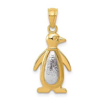 14K yellow gold pendant