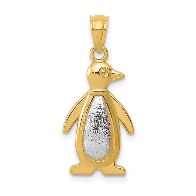 14k Two-tone Pendants Style K5320 - Classique Jewelry Inc.
