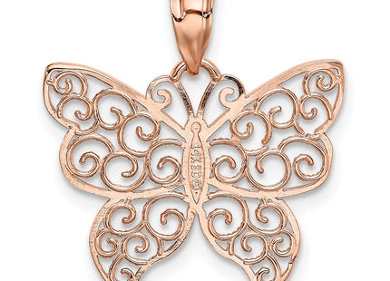 14k Rose Gold Pendants Style K5327 - Classique Jewelry Inc.