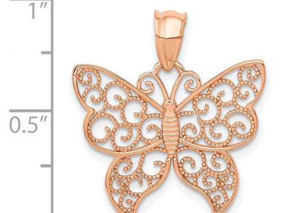 14k Rose Gold Pendants Style K5327 - Classique Jewelry Inc.