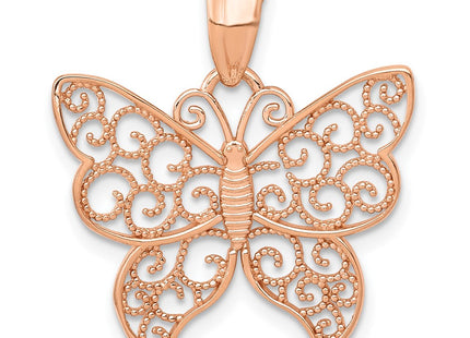 14k Rose Gold Pendants Style K5327 - Classique Jewelry Inc.