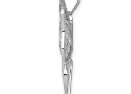 14k White Gold Pendants Style K5329 - Classique Jewelry Inc.